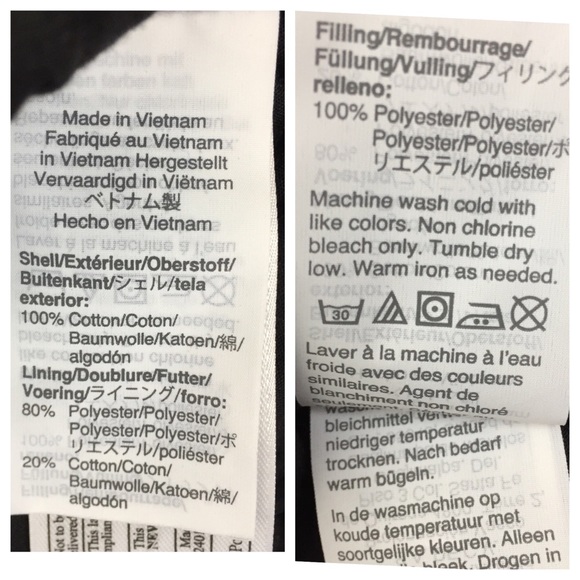 J Crew Quilted Jacket Black with Gold Hardware S - Picture 8 of 8